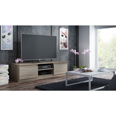LCD TV asztal 140 cm-es sonoma tölgy TOP Nábytek