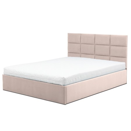 Čalouněná postel TORES s matrací rozměr 160x200 cm Kakao Signal-butor