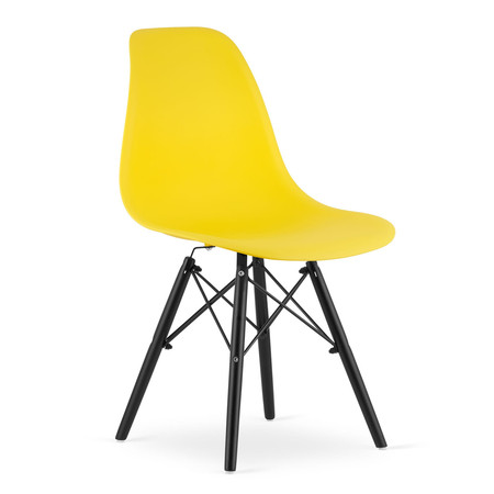 OSAKA szék - fekete/sárga Signal-butor