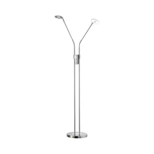 Ezüstszínű LED dimmelhető állólámpa (magasság 150 cm) Dent – Fischer & Honsel