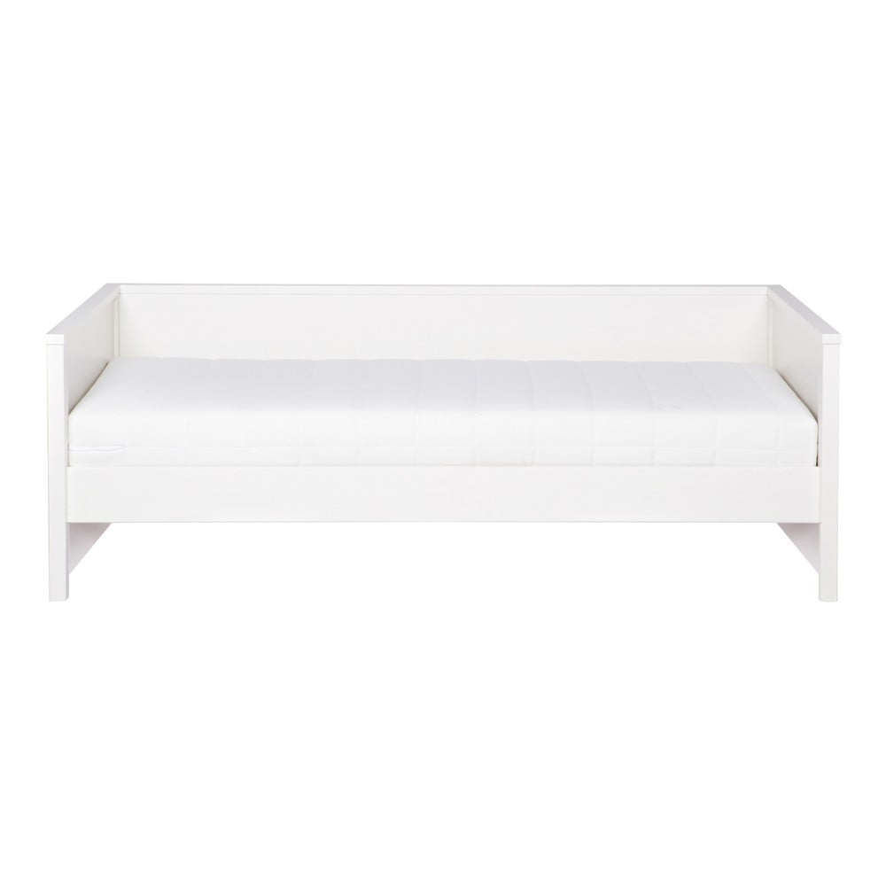 Fehér egyszemélyes ágy 90x200 cm Nikki – WOOOD