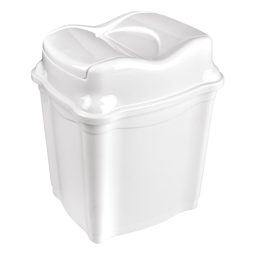 Fehér műanyag szemetes 9 l Whirpool – Orion