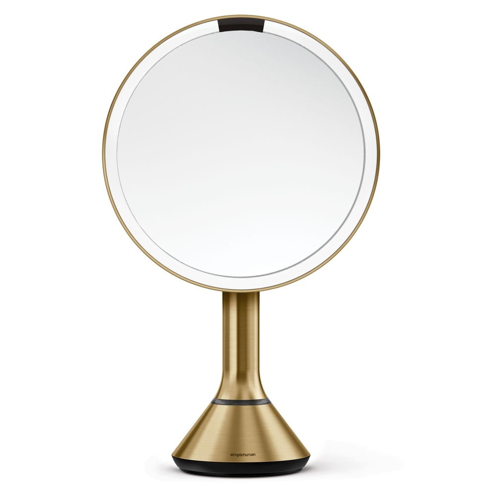 Kozmetikai tükör világítással-nagyítós (ötszörös) ø 20 cm Sensor – simplehuman