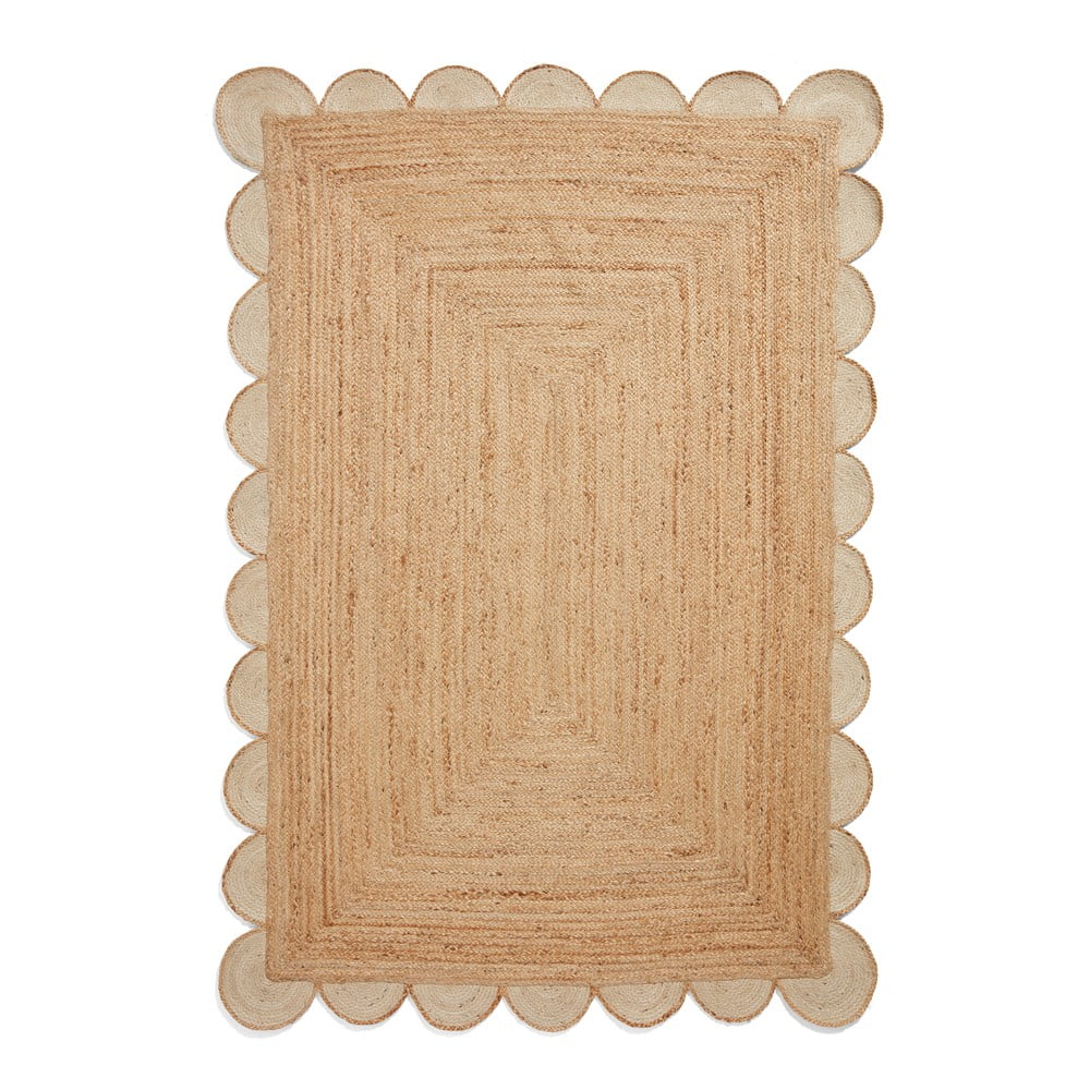 Natúr színű juta szőnyeg 200x290 cm Savannah Jute – Think Rugs