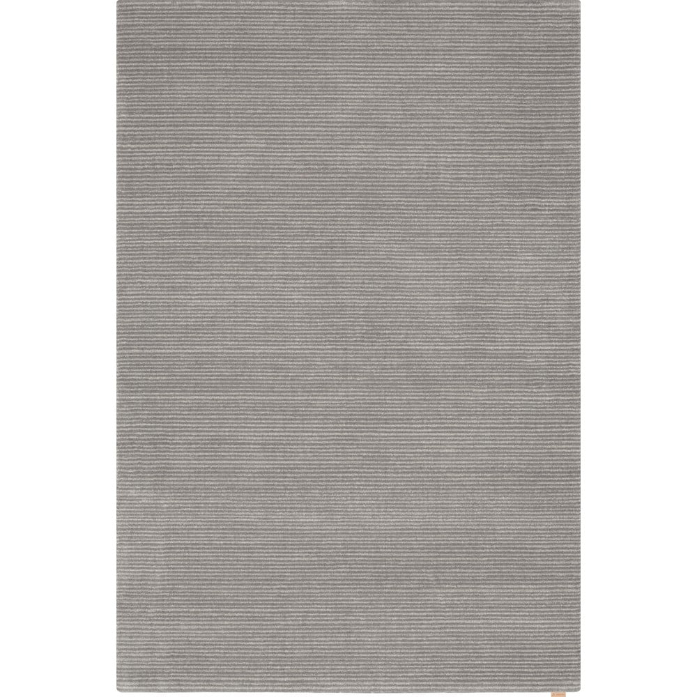 Szürke gyapjú szőnyeg 120x180 cm Calisia M Ribs – Agnella