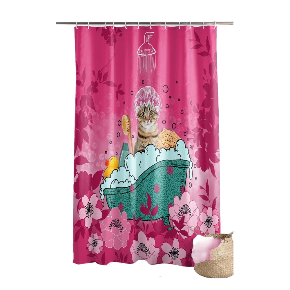 Zuhanyfüggöny 180x200 cm Chatibulle – douceur d'intérieur