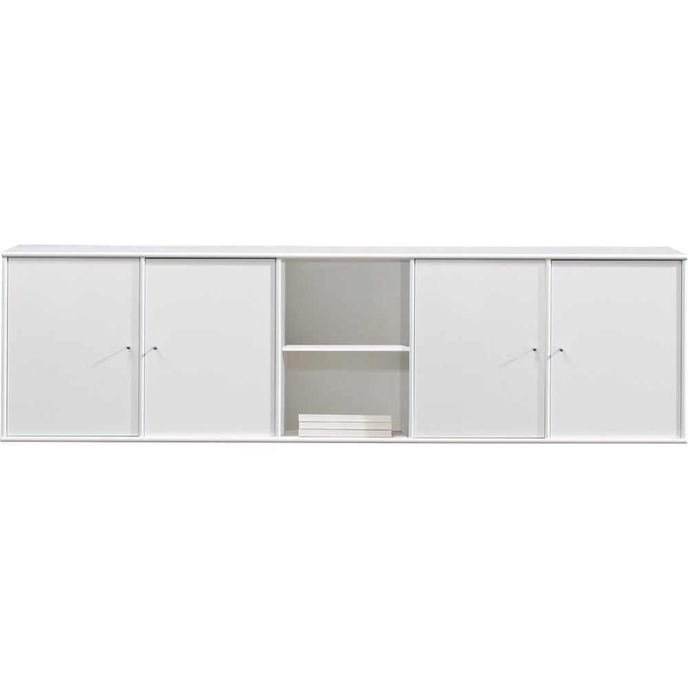 Fehér alacsony komód 220x61 cm Mistral - Hammel Furniture