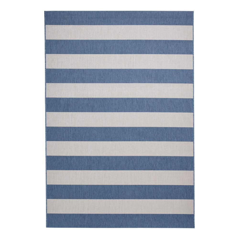 Kék-bézs kültéri szőnyeg 160x230 cm Santa Monica – Think Rugs