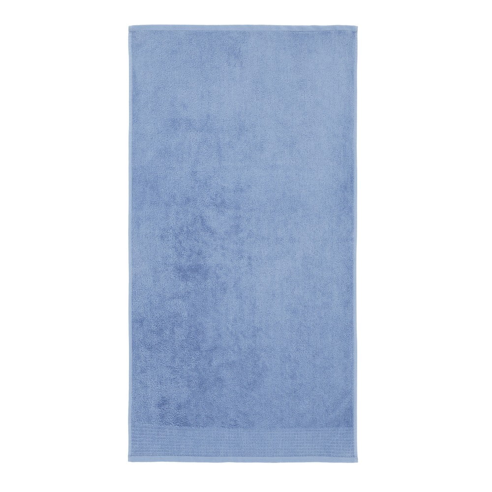 Kék frottír egyiptomi pamut fürdőlepedő 90x140 cm – Bianca