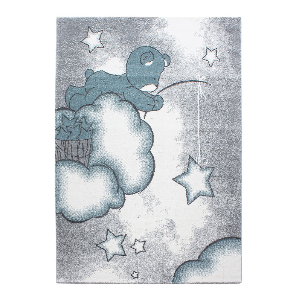 Kék-szürke gyerek szőnyeg 80x150 cm Kids – Ayyildiz Carpets