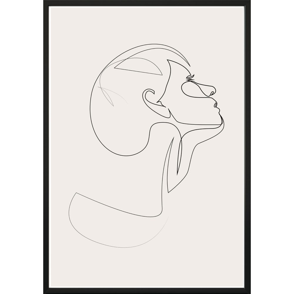 Kép 50x70 cm Sketchline Face – DecoKing
