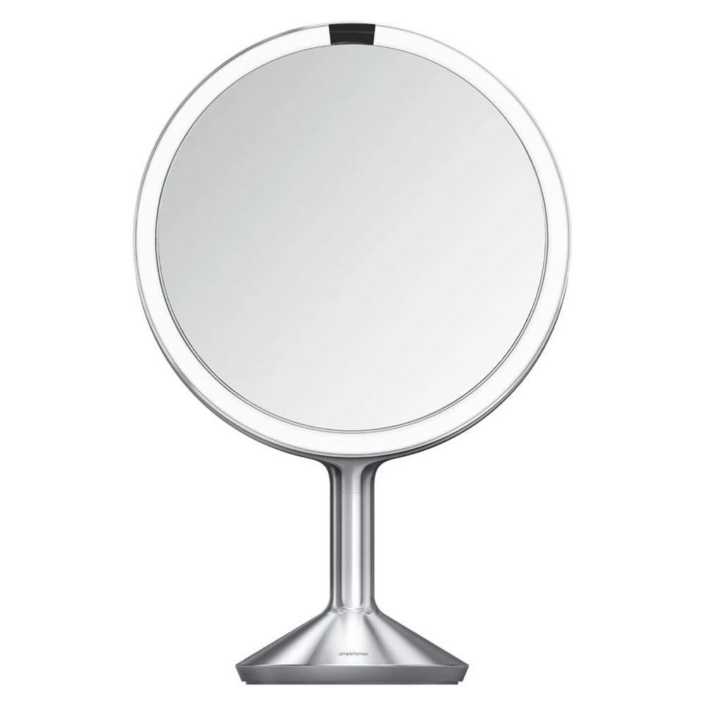 Kozmetikai tükör világítással-nagyítós (ötszörös) ø 25 cm Sensor Trio Max – simplehuman