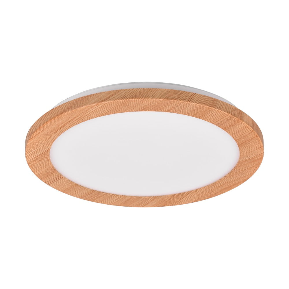 Natúr színű LED mennyezeti lámpa ø 26 cm Camillus – Trio