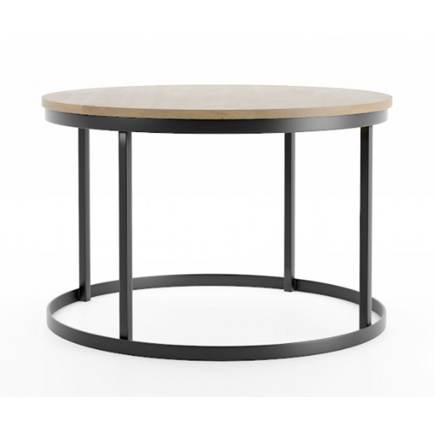 OLO dohányzóasztal (sonoma tölgy / fekete) T-TABLE