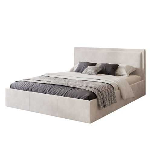 SOAVE kárpitozott ágy 120x200 cm Opera krém TT-FURNITURE