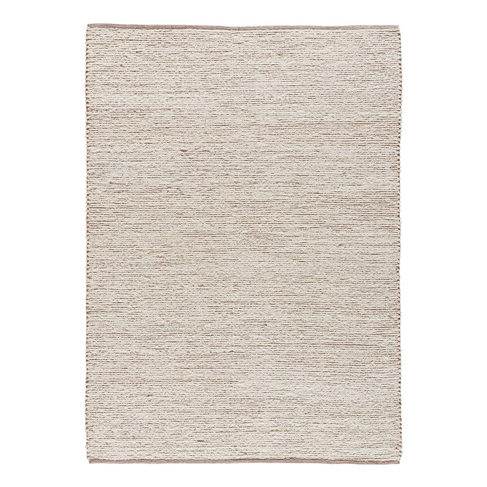 Bézs kézi szövésű pamut szőnyeg 60x110 cm Reimagine – Universal