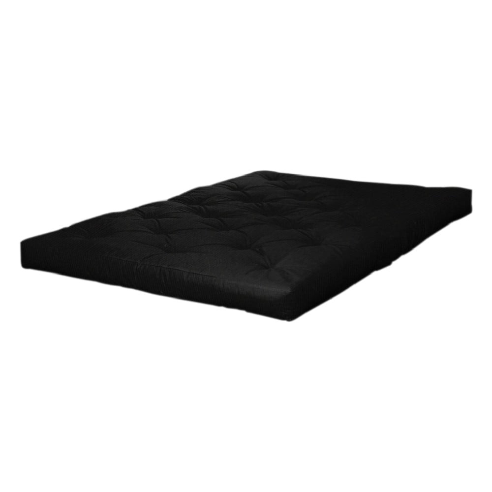 Fekete közepes keménységű futon matrac 120x200 cm Coco Black – Karup Design