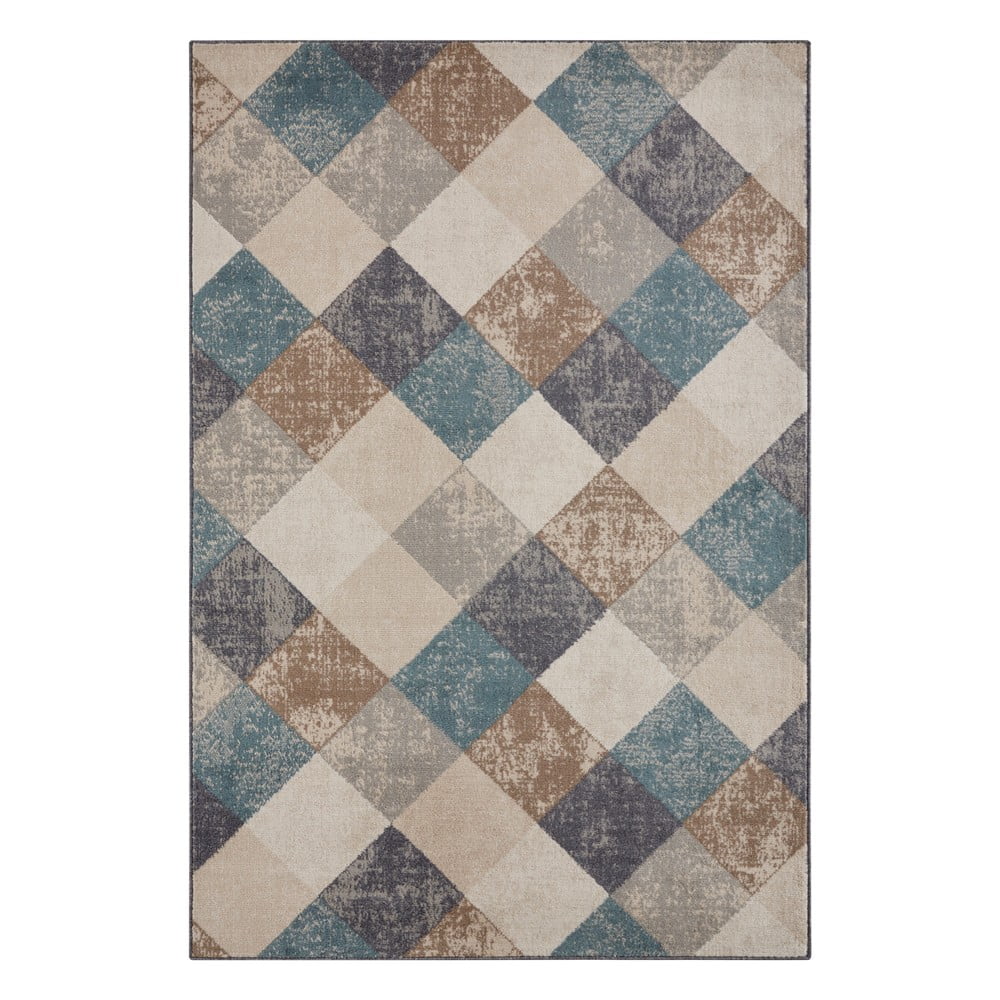 Kék-bézs szőnyeg 80x120 cm Terrain – Hanse Home