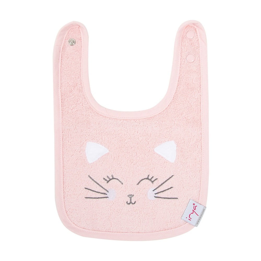 Rózsaszín pamut előke Kitty – Mijolnir