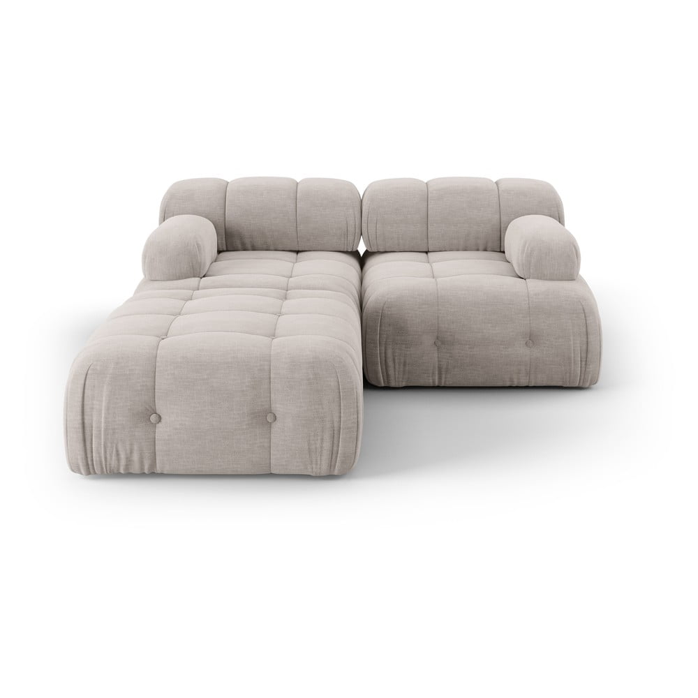 Világosszürke sarokkanapé Ferento – Cosmopolitan Design