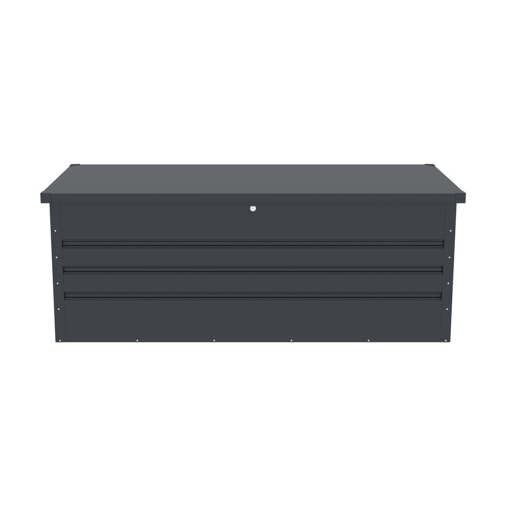 Antracitszürke kerti tárolódoboz Max C – Rojaplast