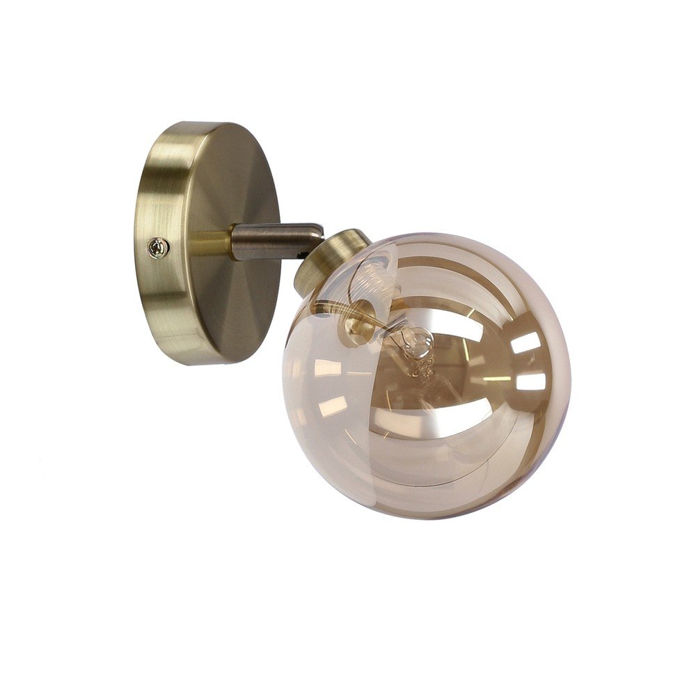 Bronzszínű fali lámpa ø 10 cm Rodia – Candellux Lighting