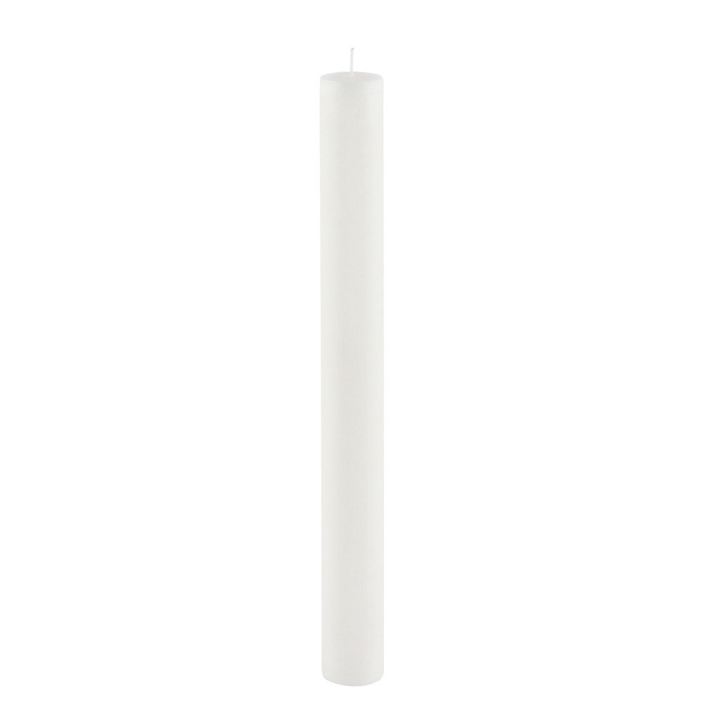 Cylinder Pure fehér hosszú gyertya