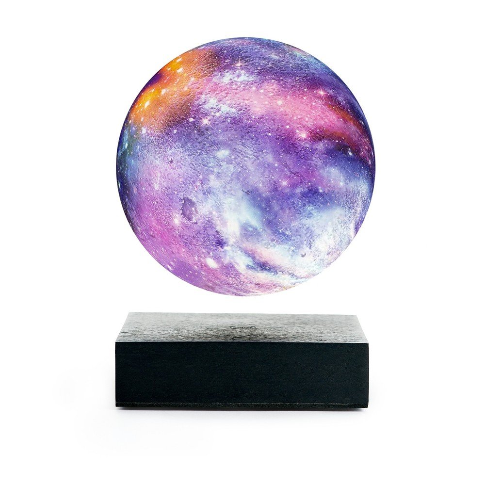 Fekete LED asztali lámpa (magasság 3 cm) Galaxy – Gingko
