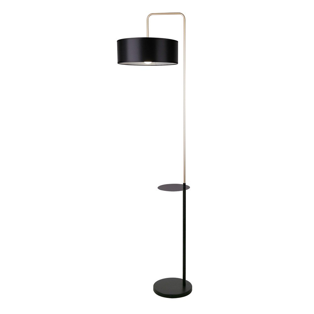 Fekete állólámpa (magasság 172 cm) Impact – Candellux Lighting