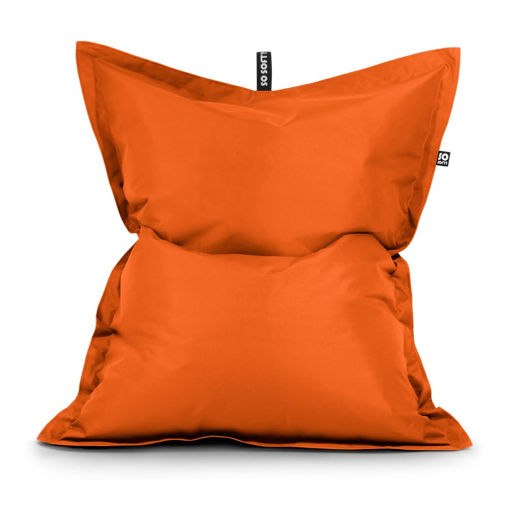 Narancssárga babzsákfotel Pad XL – So Soft?