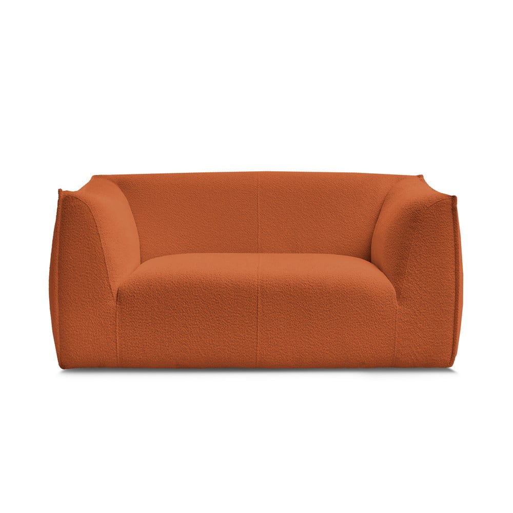 Narancssárga buklé kanapé 170 cm Giorgia – Bobochic Paris