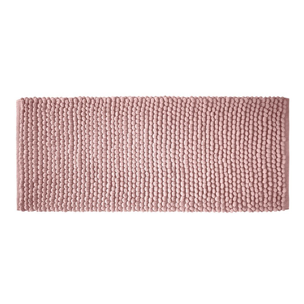 Rózsaszín fürdőszobai kilépő 50x120 cm Aspen Bobble – Bianca