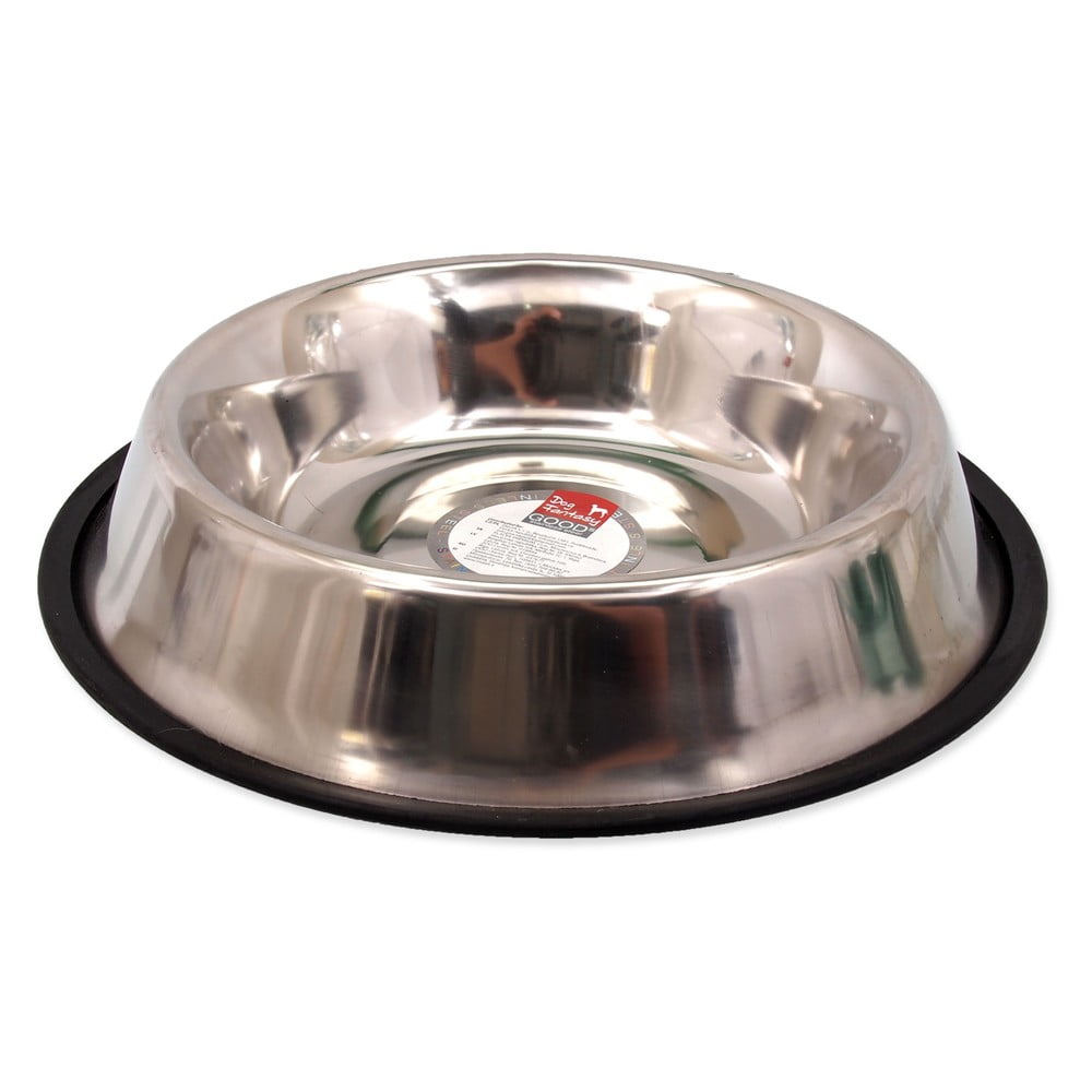 Rozsdamentes acél tálka kutyáknak ø 29 cm  Dog Fantasy – Plaček Pet Products