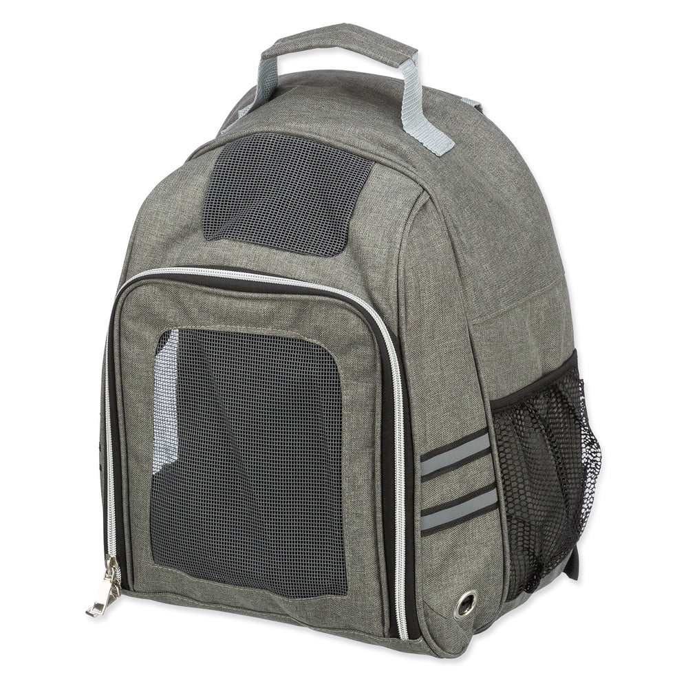 Szürke állathordozó hátizsák 26x38 cm Trixie Dan – Plaček Pet Products