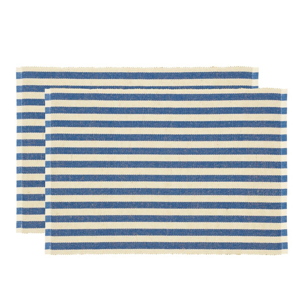 Textil tányéralátét szett 2 db-os 33x48 cm Statement Stripe – Södahl