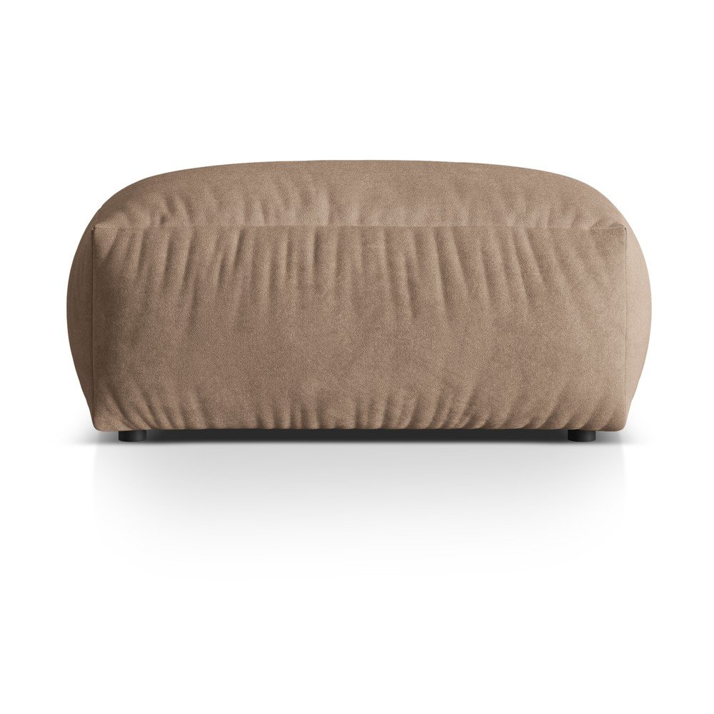 Világosbarna bársony moduláris lábtartó Martina – Micadoni