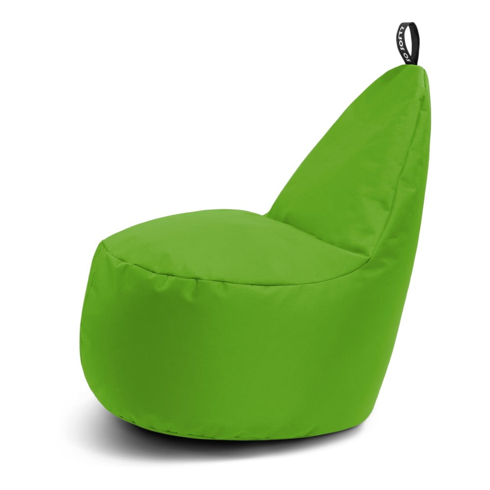 Zöld gyerek babzsákfotel Lull M – So Soft?