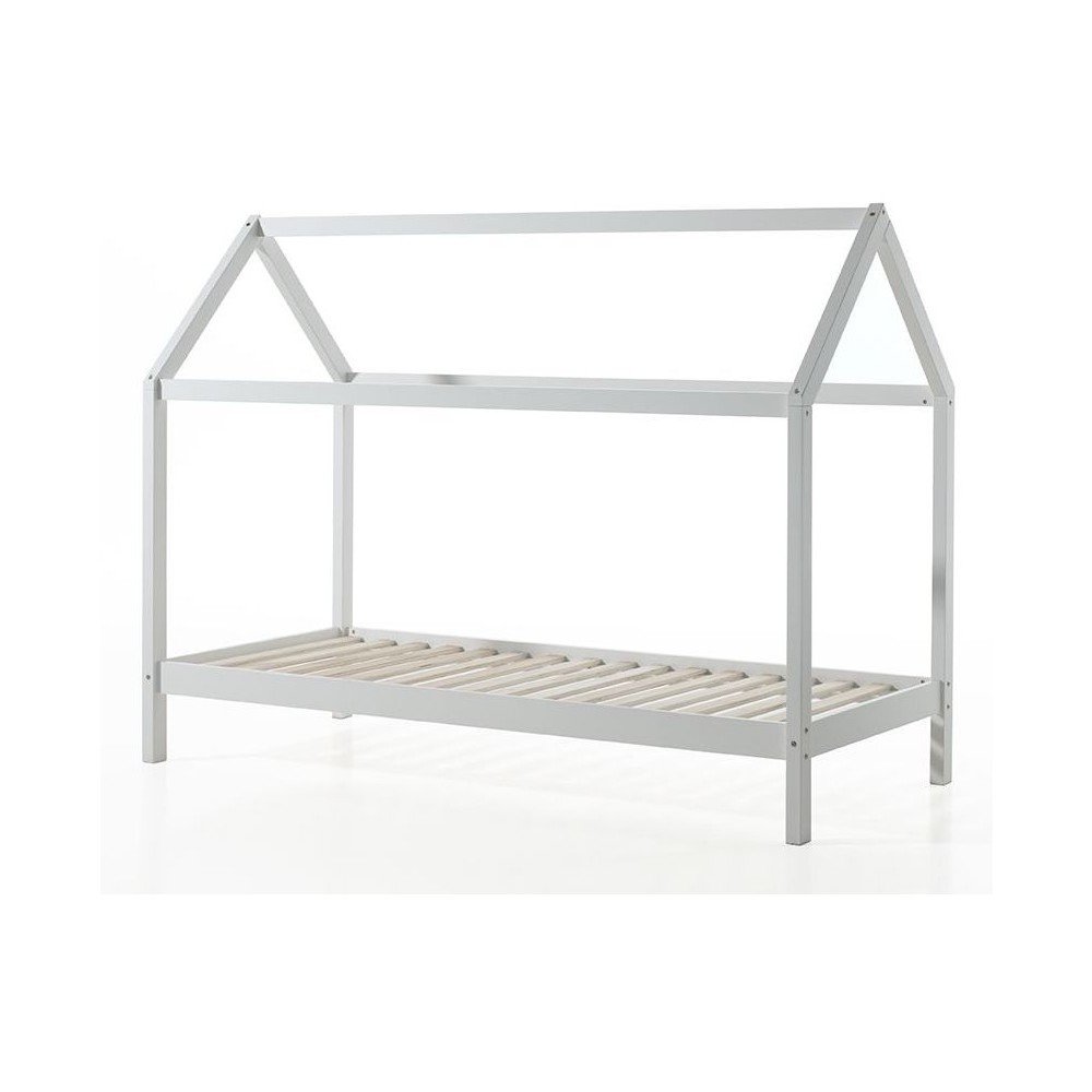 Fehér házikó alakú gyerekágy 90x200 cm Dallas - Vipack