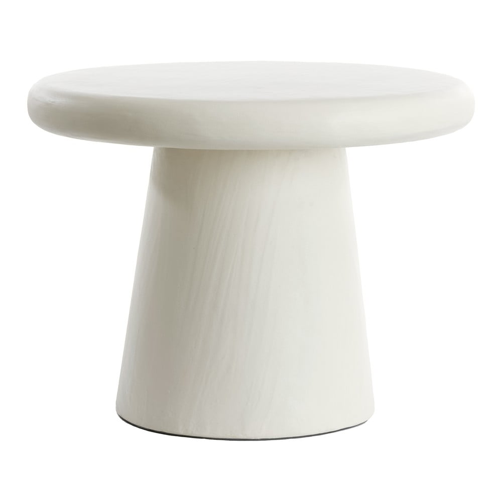 Fehér kerek dohányzóasztal ø 60 cm Kulona – Light & Living