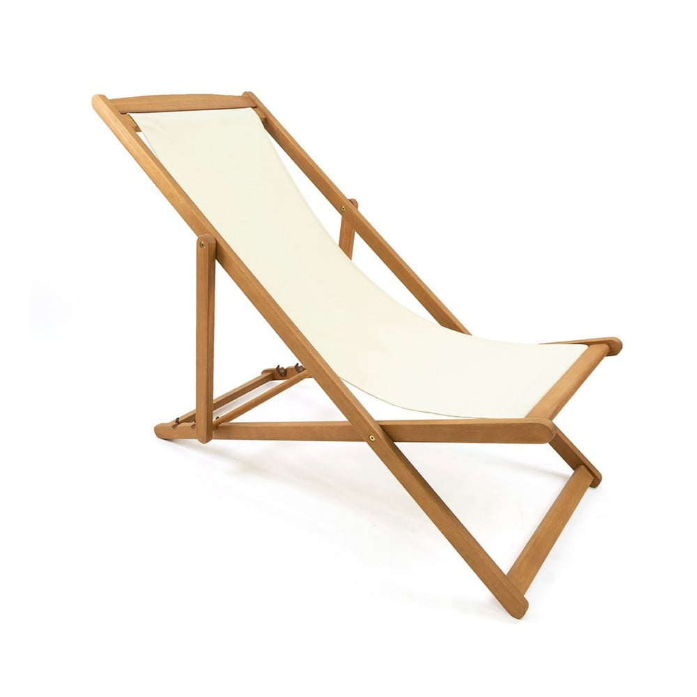 June bézs akácfa összecsukható kerti napozószék - Bonami Essentials