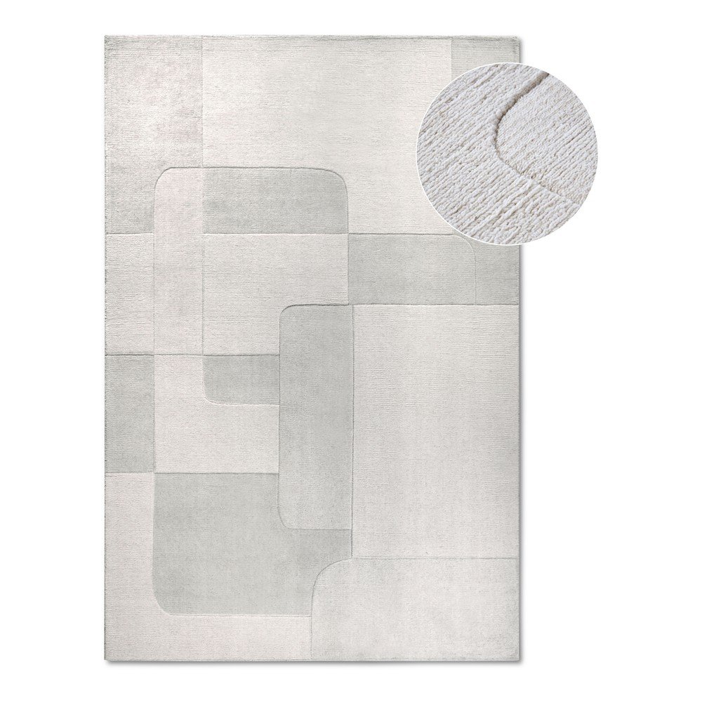 Krémszínű kézi szövésű gyapjú szőnyeg 160x230 cm Charlotte – Villeroy&Boch