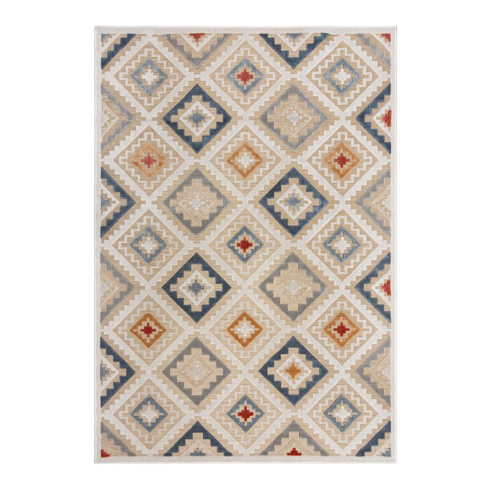 Krémszínű kültéri-beltéri szőnyeg 120x170 cm Zion Natural – Flair Rugs