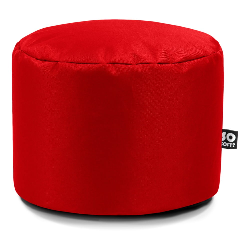 Piros gyerek babzsákfotel Dot M – So Soft?