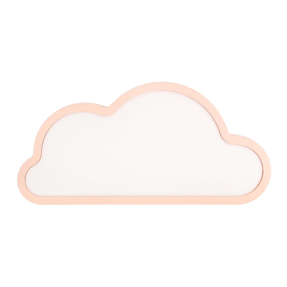 Rózsaszín gyerek éjjelilámpa Cloud – Candellux Lighting