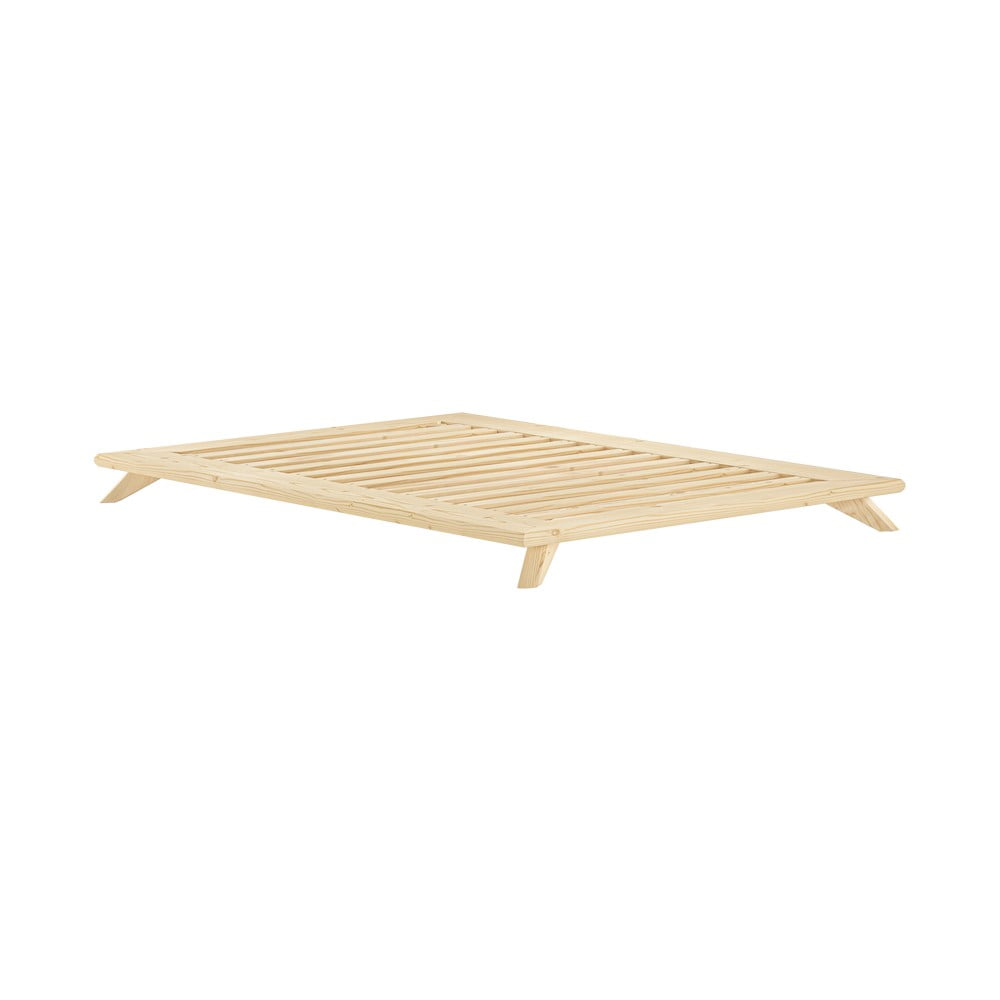 Senza Bed Natural kétszemélyes ágy