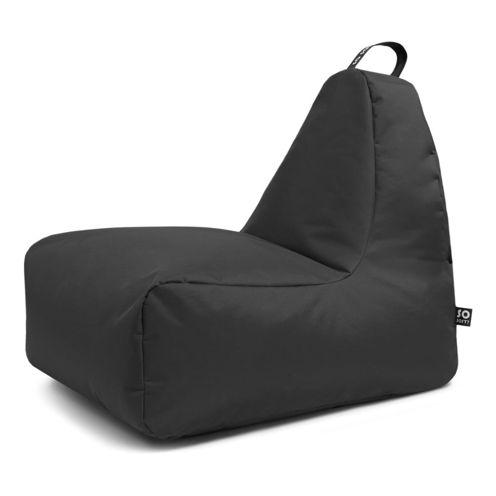 Szürke babzsákfotel Chill L – So Soft?