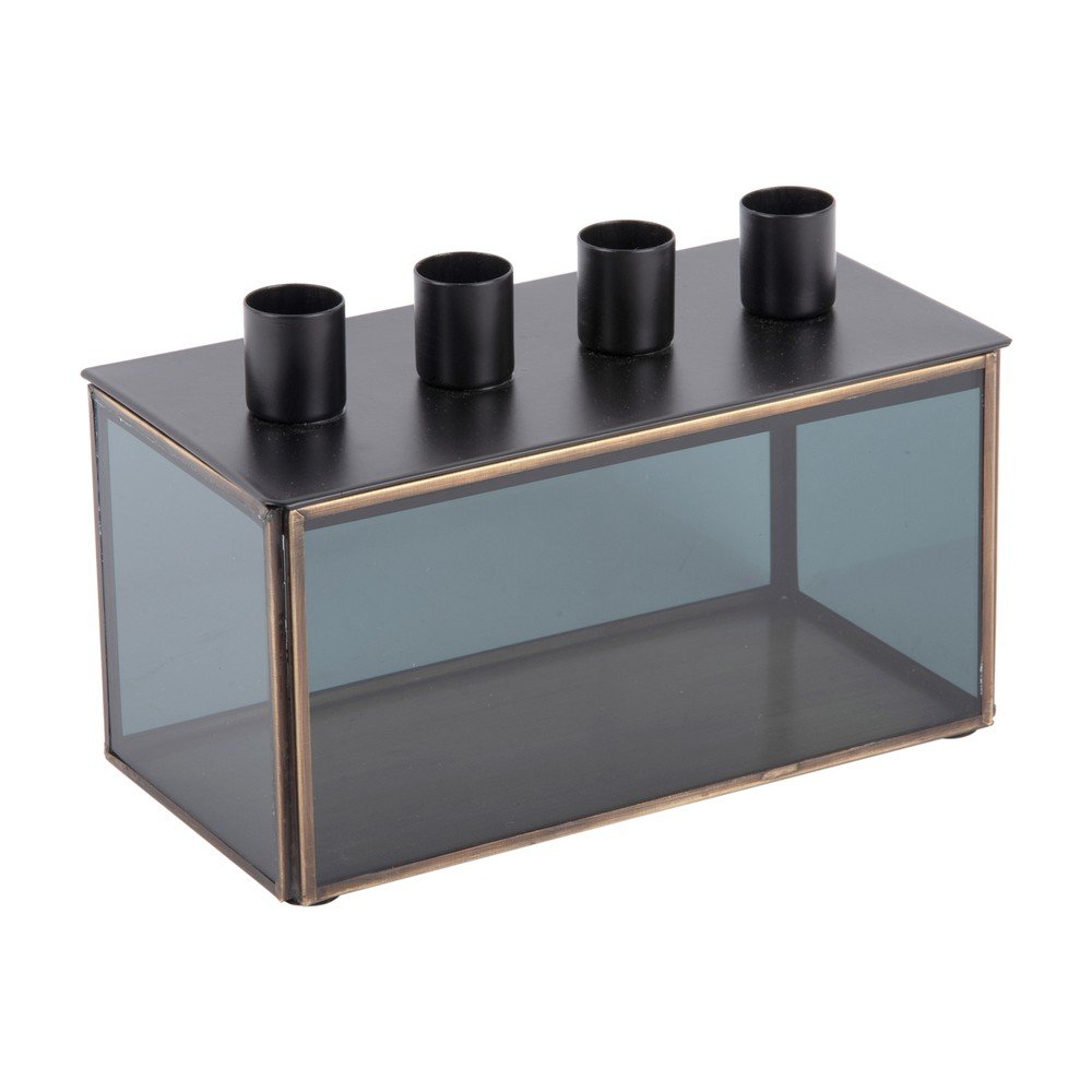 Üveg gyertyatartó  Boxed Rectangle – PT LIVING