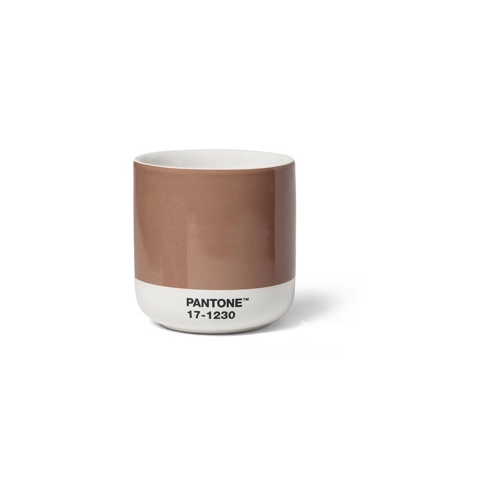 Világosbarna kerámia bögre 175 ml Cortado Mocha Mousse 17-1230 – Pantone