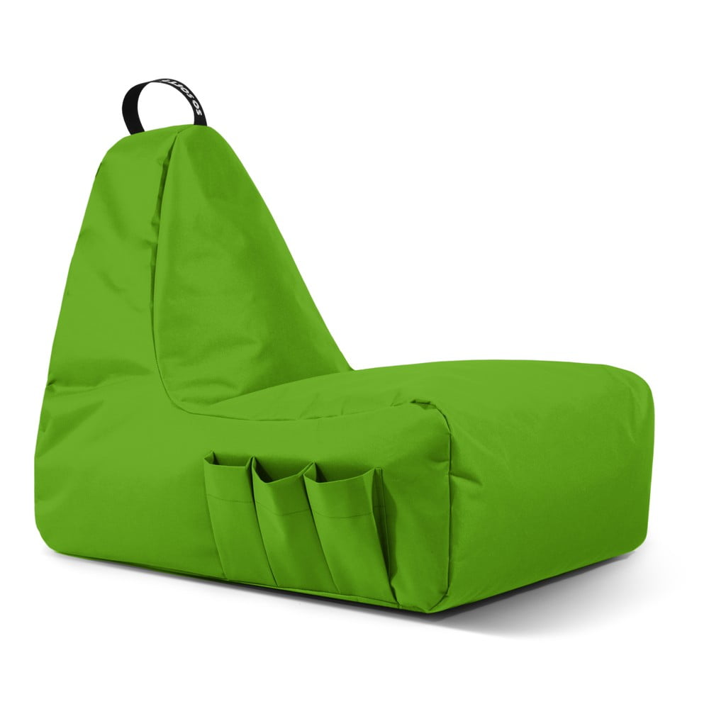 Zöld babzsákfotel Chill Gamer XL – So Soft?
