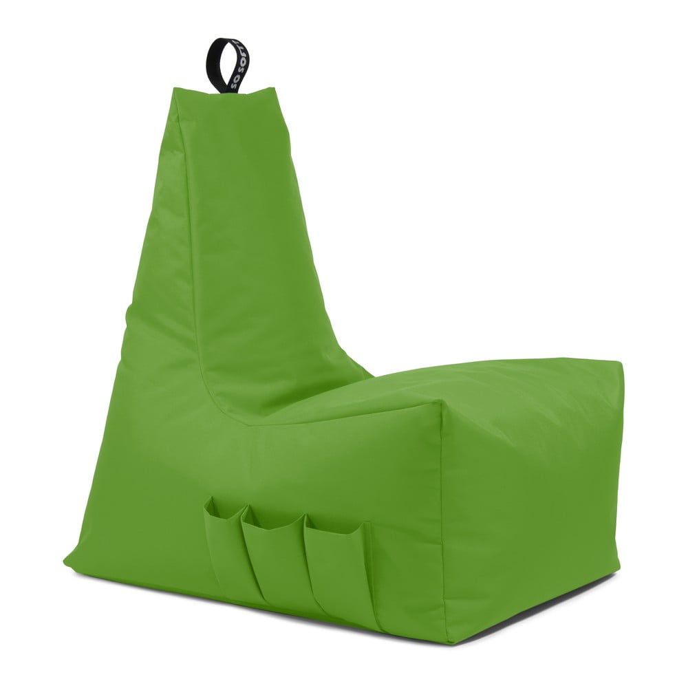 Zöld babzsákfotel Icy Gamer XL – So Soft?